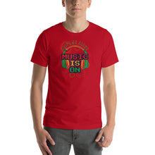 Load image into Gallery viewer, Music Is On T-Shirt - Tees Arena | TeesArena.com