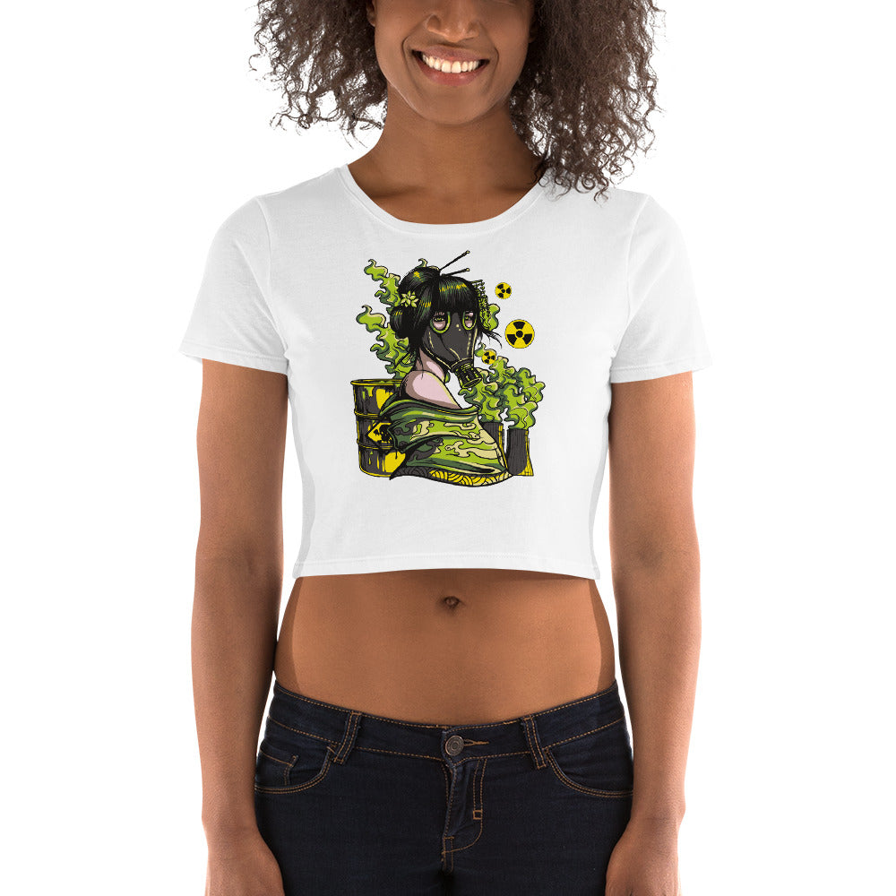 Nuclear Girl Crop Top - Tees Arena | TeesArena.com