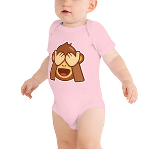 Peekaboo Monkey Bodysuit - Tees Arena | TeesArena.com