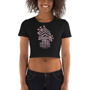 My Body Is A Temple Crop Top - Tees Arena | TeesArena.com