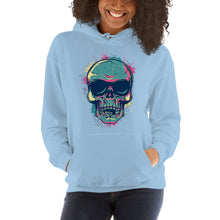 Load image into Gallery viewer, Splashed Skull Hoodie - Tees Arena | TeesArena.com