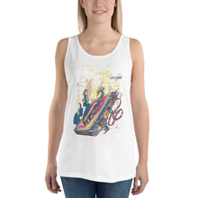 Load image into Gallery viewer, Burning Audiotape Tank Top - Tees Arena | TeesArena.com