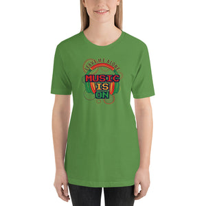 Music Is On T-Shirt - Tees Arena | TeesArena.com