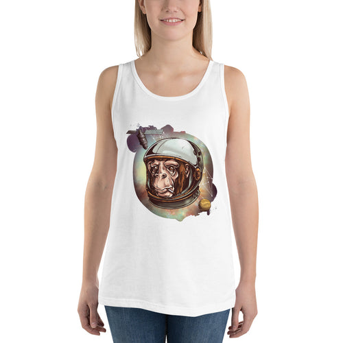 Cosmic Monkey Tank Top - Tees Arena | TeesArena.com