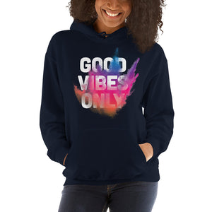 Splashed Good Vibes Only Hoodie - Tees Arena | TeesArena.com