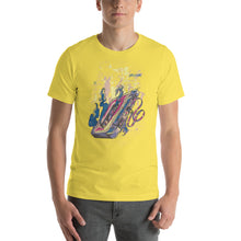 Load image into Gallery viewer, Burning Audiotape T-Shirt - Tees Arena | TeesArena.com