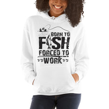 Load image into Gallery viewer, Born To Fish Hoodie - Tees Arena | TeesArena.com
