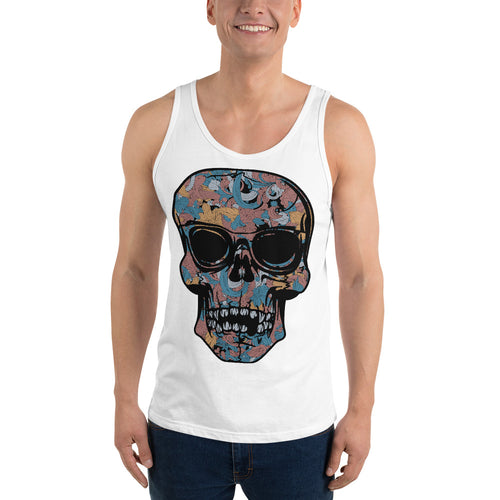 Class Skull Tank Top - Tees Arena | TeesArena.com