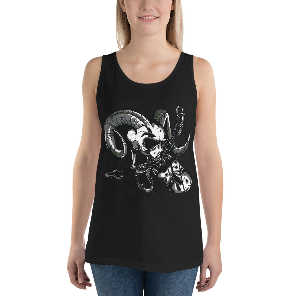 Evil Ram Tank Top - Tees Arena | TeesArena.com