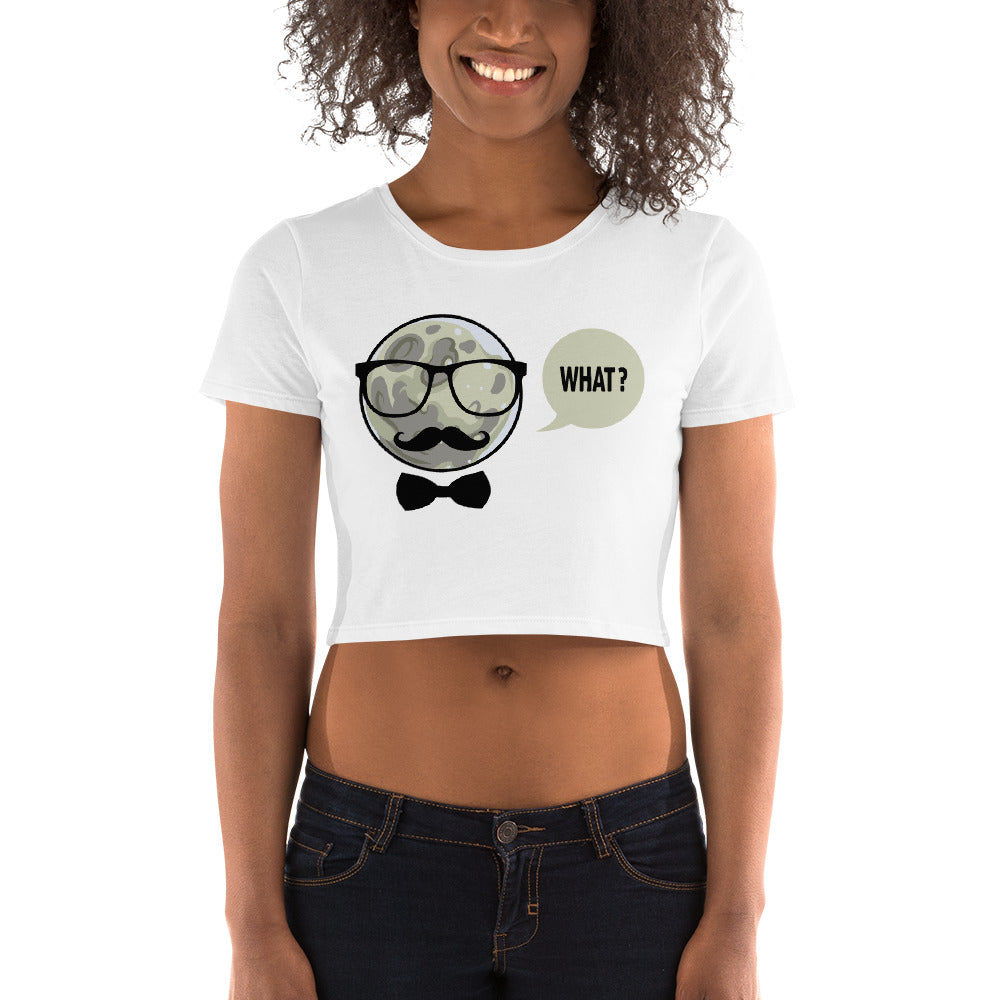 What? Crop Top - Tees Arena | TeesArena.com