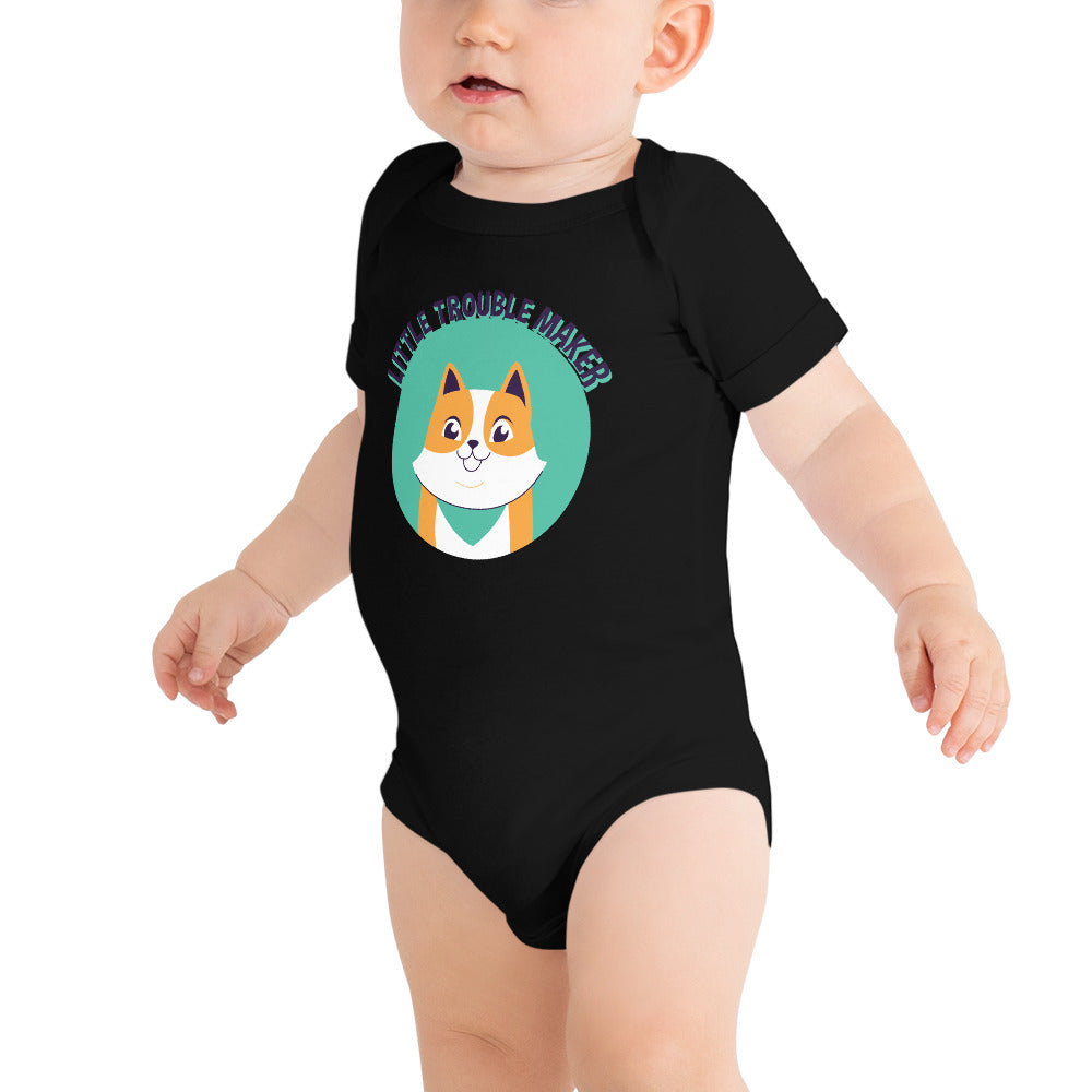 Little Trouble Maker Bodysuit - Tees Arena | TeesArena.com