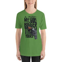 Load image into Gallery viewer, My Gun Is Much Bigger T-Shirt - Tees Arena | TeesArena.com