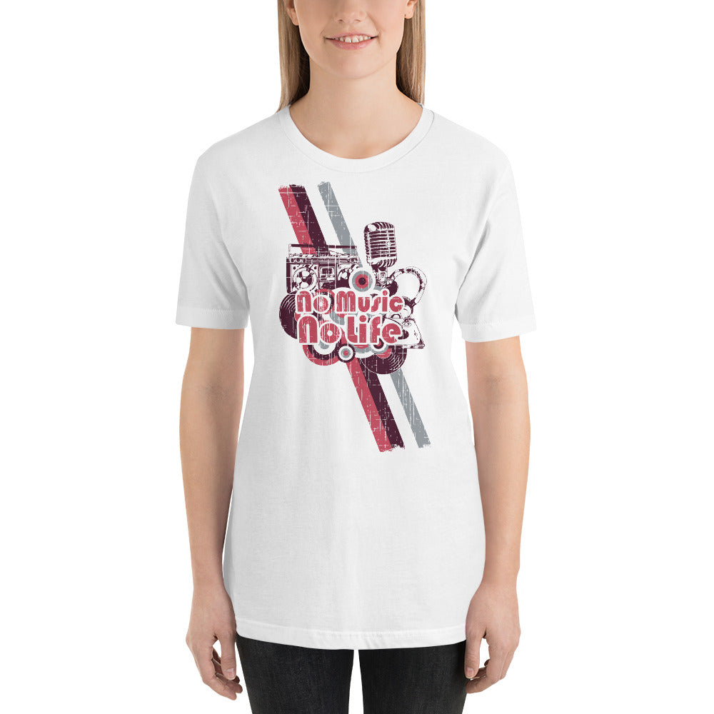 No Music No Life T-Shirt - Tees Arena | TeesArena.com