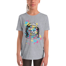 Load image into Gallery viewer, Splashed Space Cat T-Shirt - Tees Arena | TeesArena.com