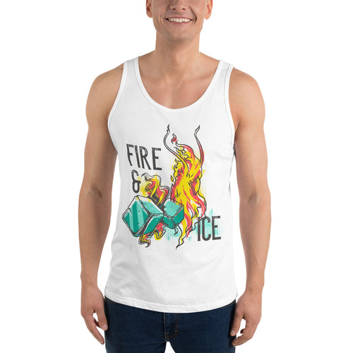 Fire And Ice Tank Top - Tees Arena | TeesArena.com