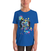 Load image into Gallery viewer, Splashed Space Cat T-Shirt - Tees Arena | TeesArena.com