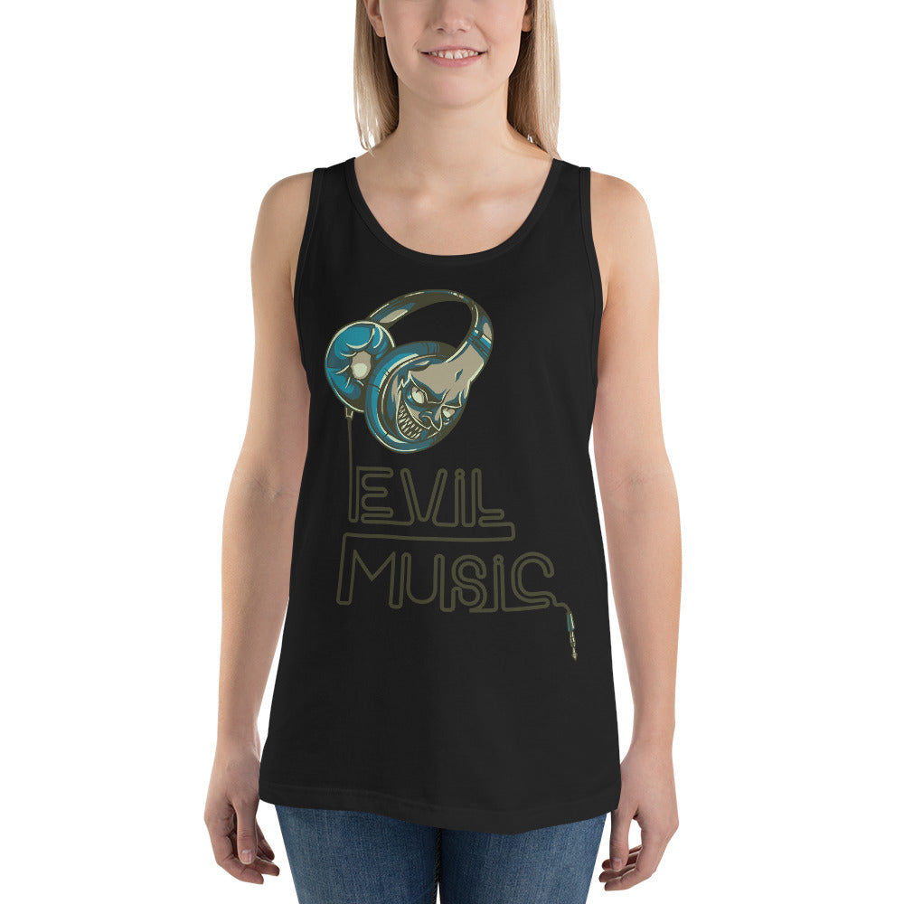 Evil Music Tank Top - Tees Arena | TeesArena.com