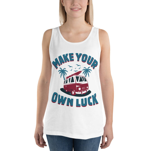 Make Your Own Luck Tank Top - Tees Arena | TeesArena.com