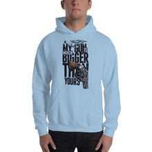 Load image into Gallery viewer, My Gun Is Much Bigger Hoodie - Tees Arena | TeesArena.com