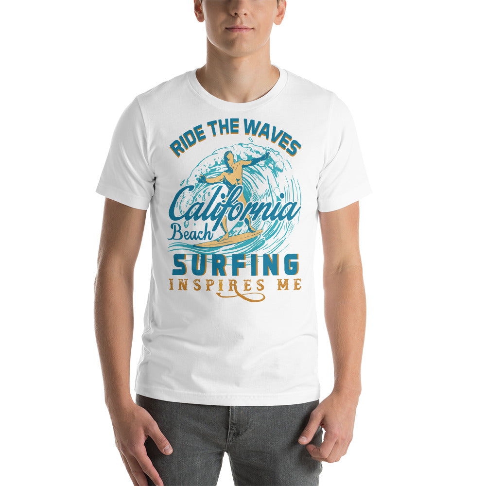 Ride The Waves T-Shirt - Tees Arena | TeesArena.com