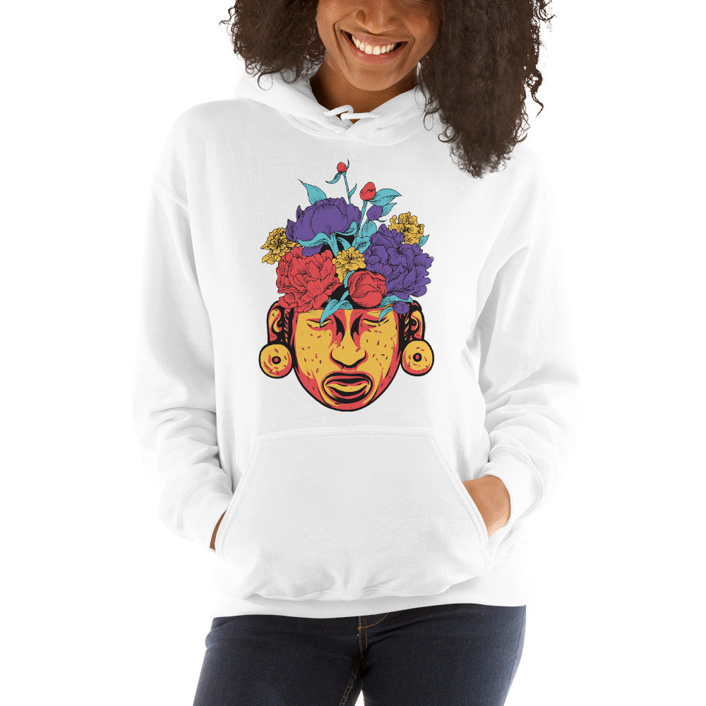 Flower In The Head Hoodie - Tees Arena | TeesArena.com