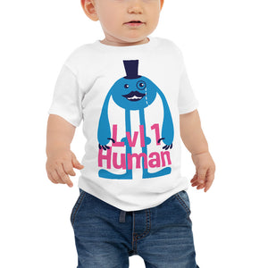 Lvl 1 Human T-Shirt - Tees Arena | TeesArena.com