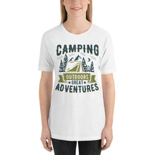 Load image into Gallery viewer, Camping Adventures T-Shirt - Tees Arena | TeesArena.com