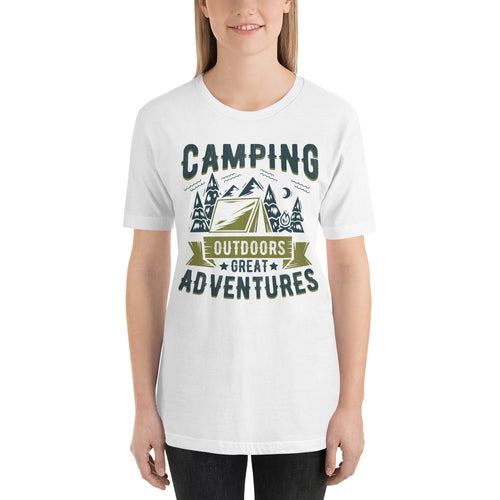 Camping Adventures T-Shirt - Tees Arena | TeesArena.com