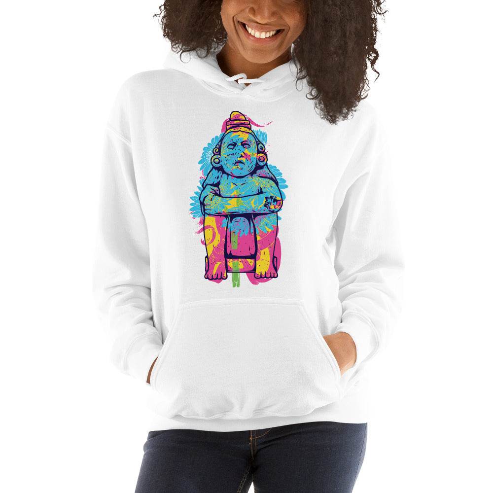 Splashed Aztec Idol Hoodie - Tees Arena | TeesArena.com