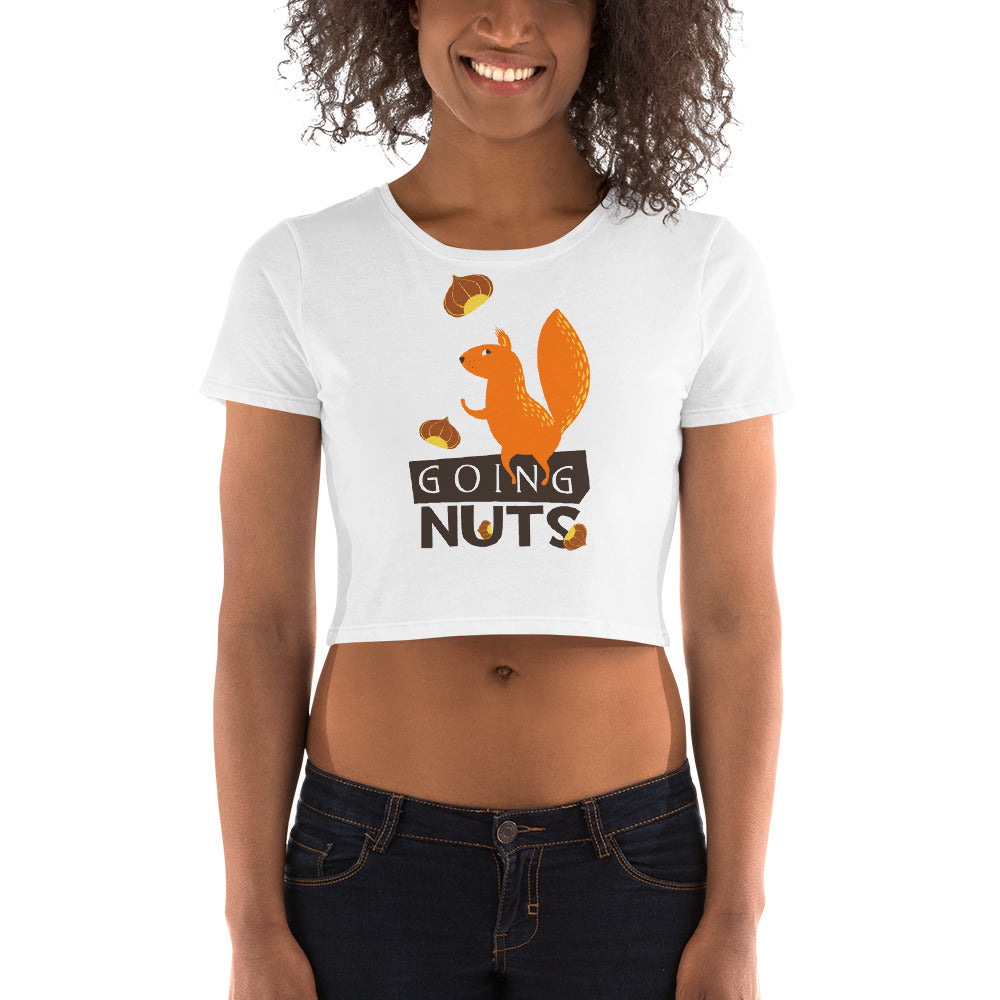 Going Nuts Crop Top - Tees Arena | TeesArena.com