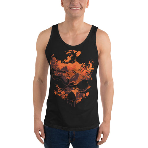 Shadow Skull Tank Top - Tees Arena | TeesArena.com