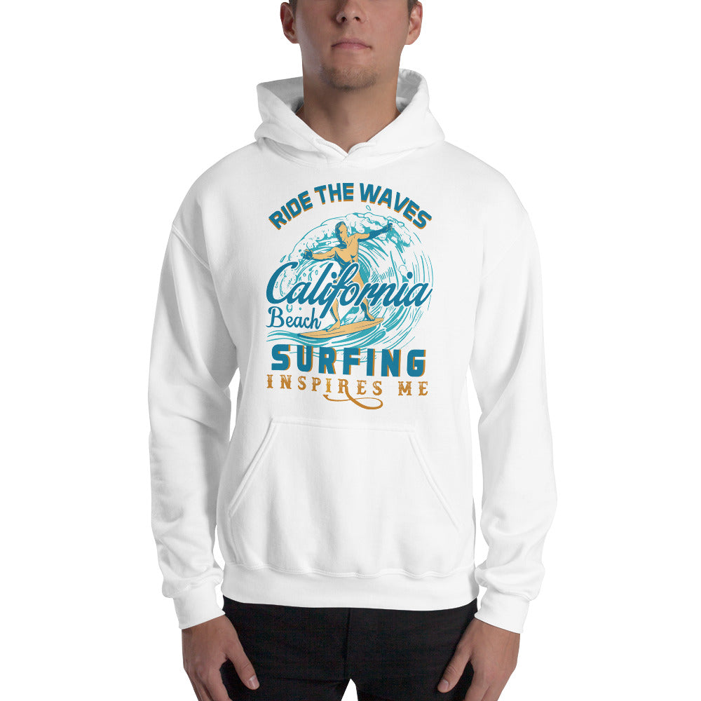 Ride The Waves Hoodie - Tees Arena | TeesArena.com