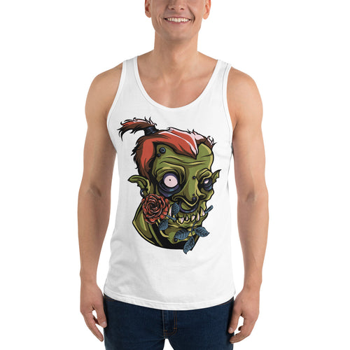 Romantic Zombie Tank Top - Tees Arena | TeesArena.com