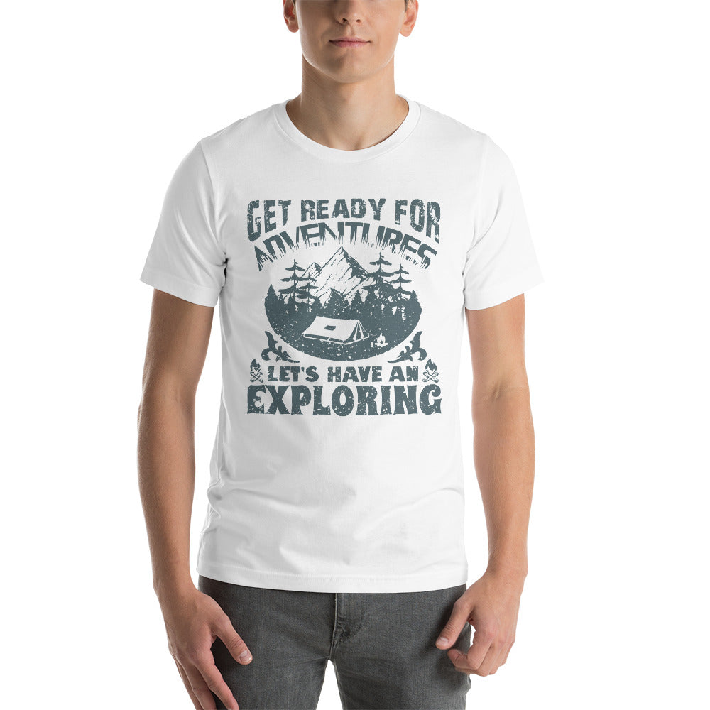 Get Ready For Adventures T-Shirt - Tees Arena | TeesArena.com