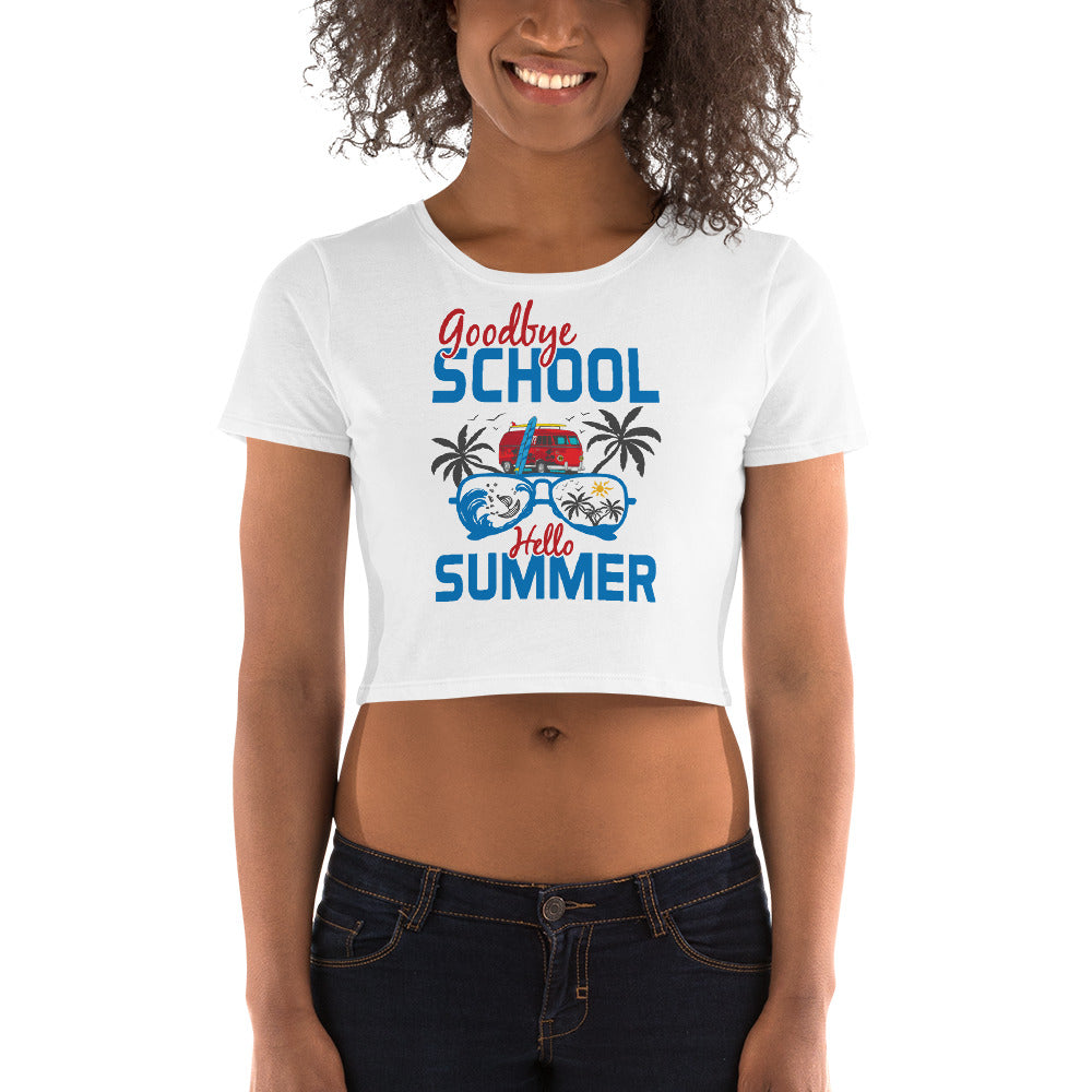 Goodbye School Crop Top - Tees Arena | TeesArena.com