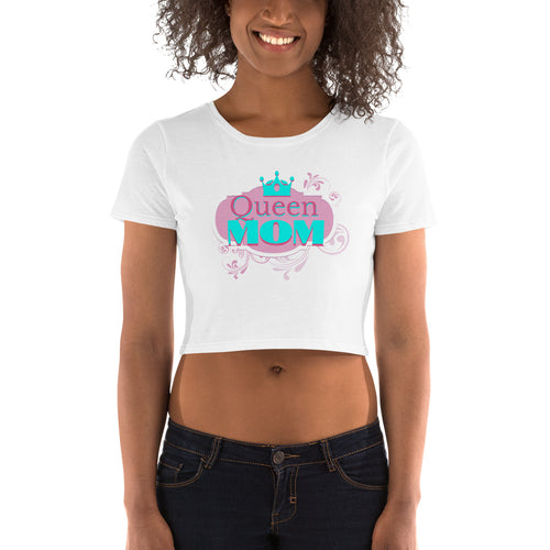 Queen Mom Crop Top - Tees Arena | TeesArena.com