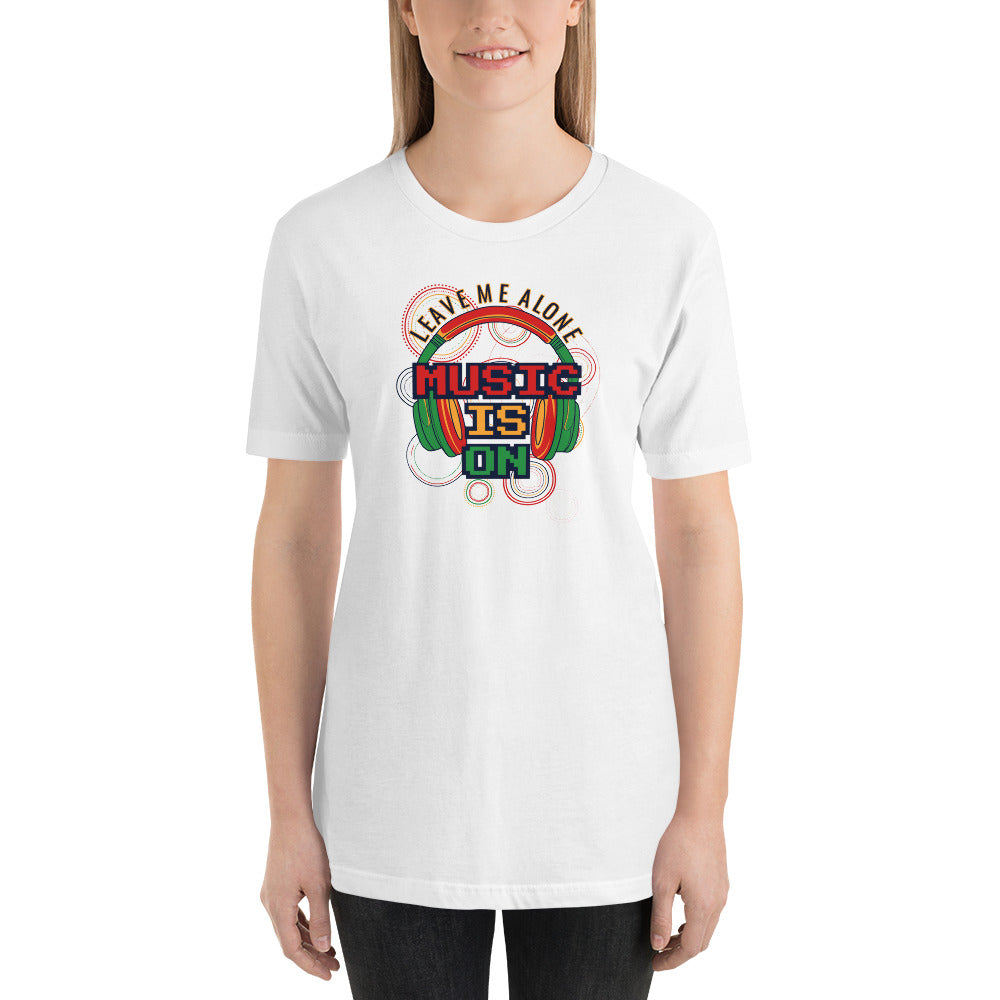 Music Is On T-Shirt - Tees Arena | TeesArena.com