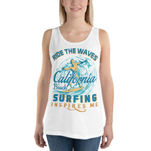 Load image into Gallery viewer, Ride The Waves Tank Top - Tees Arena | TeesArena.com