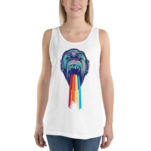 Puking Rainbow Tank Top - Tees Arena | TeesArena.com