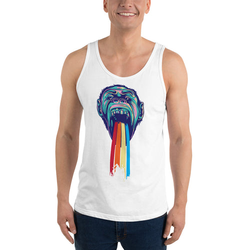 Puking Rainbow Tank Top - Tees Arena | TeesArena.com