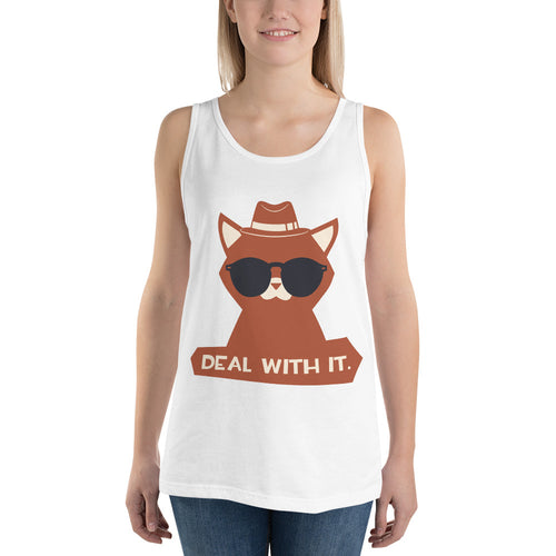 Deal With It Tank Top - Tees Arena | TeesArena.com