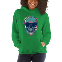 Load image into Gallery viewer, Splashed Skull Hoodie - Tees Arena | TeesArena.com