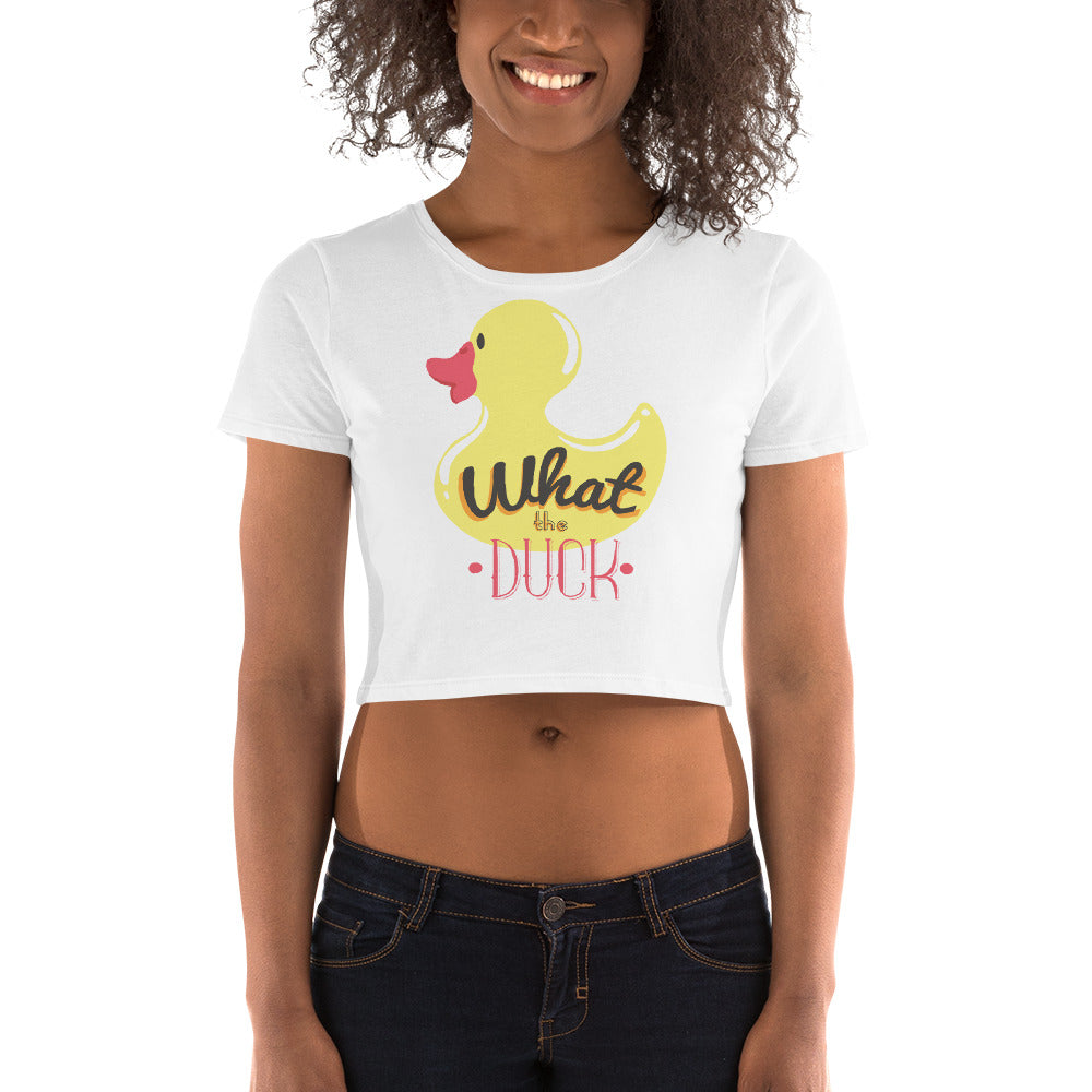 What The Duck Crop Top - Tees Arena | TeesArena.com