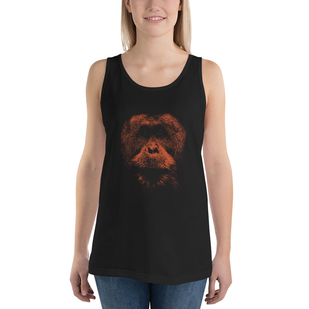 Deep Orangutan Tank Top - Tees Arena | TeesArena.com
