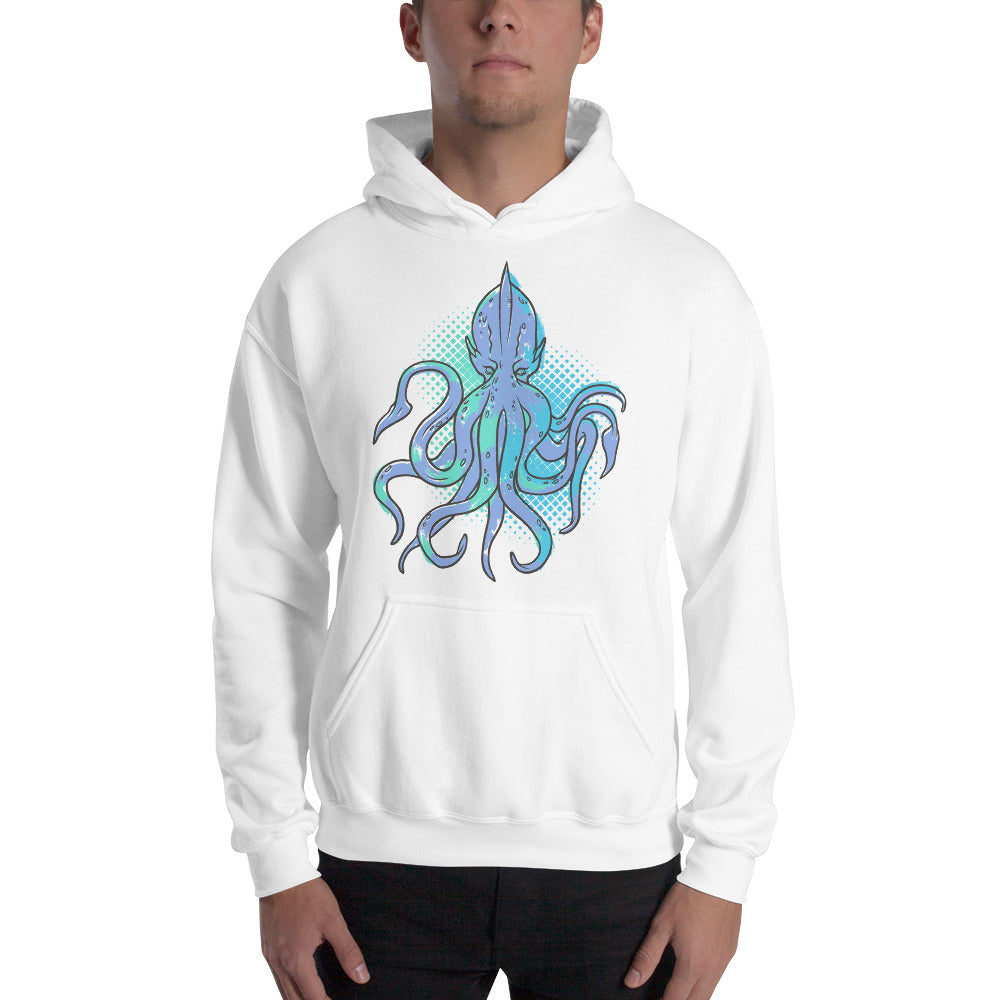 Blue Octopus Hoodie - Tees Arena | TeesArena.com
