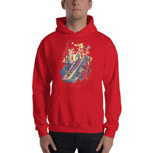 Load image into Gallery viewer, Burning Audiotape Hoodie - Tees Arena | TeesArena.com