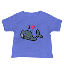 Load image into Gallery viewer, I Love Whale T-Shirt - Tees Arena | TeesArena.com