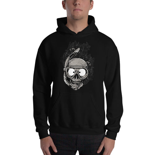 Diver Skull Hoodie - Tees Arena | TeesArena.com