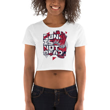 Load image into Gallery viewer, Punk Is Not Dead Crop Top - Tees Arena | TeesArena.com