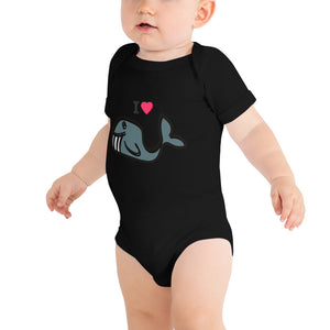 I Love Whale Bodysuit - Tees Arena | TeesArena.com